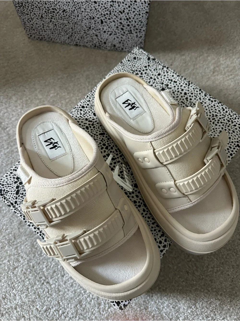 Eytys Capri platform sandals size EU40, men’s 7.5 women’s 9.